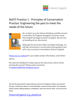Principles of Conservation Practice