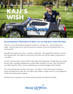 Kajj - Make-A-Wish® Central California