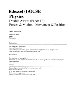 Edexcel (I)GCSE Physics