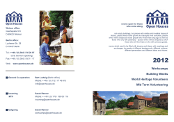 Workcamps Building Weeks World Heritage Volunteers Mid Term