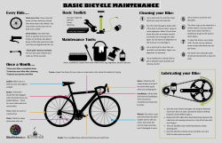 BASIC BICYCLE MAINTENANCE