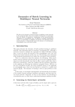 Dynamics of Batch Learning in Multilayer Neural Networks
