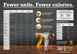 Calories in Alcohol.