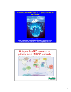 Slides - Environmental Change Institute