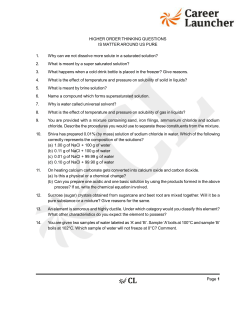 HIGHER ORDER THINKING QUESTIONS IS MATTER AROUND US