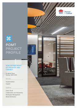 NSW DEPARTMENT OF PREMIER AND CABINET