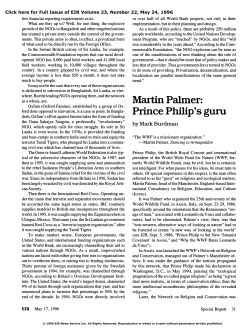 Martin Palmer: Prince Philip`s Guru