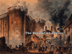 The Revolution Begins