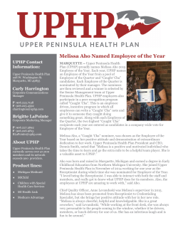 Melissa Aho Named Employee of the Year