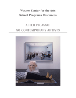 AFTER PICASSO: 80 CONTEMPORARY ARTISTS