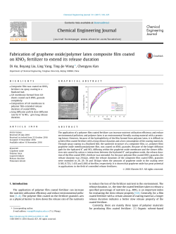 Fabrication of graphene oxide/polymer latex composite film coated
