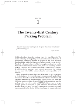 Chapter 1 - Donald Shoup