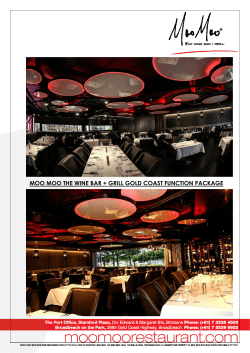 Function menus