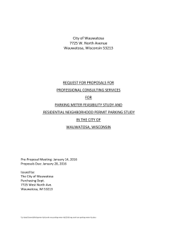 2016 ENG North Ave Parking Meter RFP