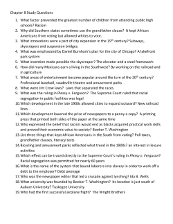 Chapter 8 Study Questions 1. What factor prevented the greatest