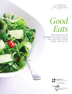 Good Eats - ConnectEd California