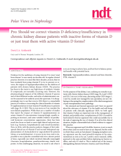 Pro: Should we correct vitamin D deficiency