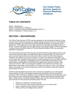 BACKGROUND - City of Fort Collins