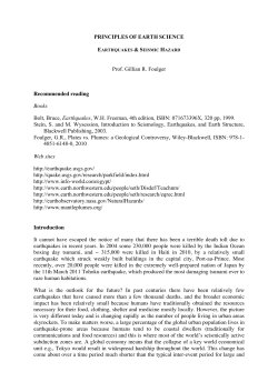 Course lecture and practical booklet