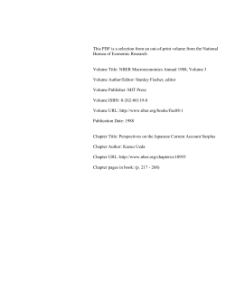 Perspectives on the Japanese Current Account Surplus