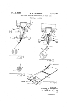 Method for producing conductive glass fiber yarn