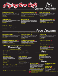 Gourmet Sandwiches Panini Sandwiches