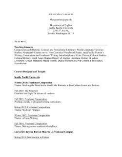 Department of English