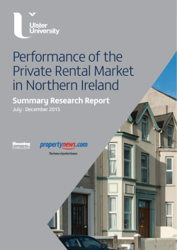 Northern Ireland Rental Index