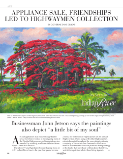 appliance sale, friendships led to highwaymen collection