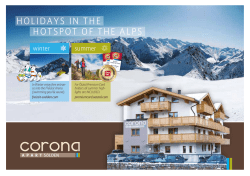 price list - Apart Corona