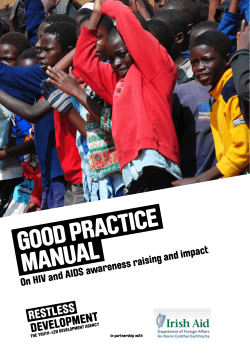 good practice manual - Restless Development