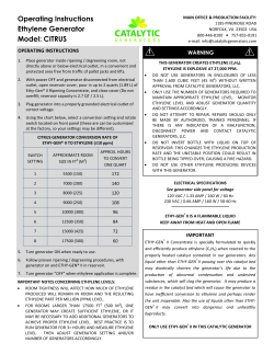 English - Catalytic Generators