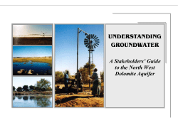 Groundwater Management for Water User Assoc