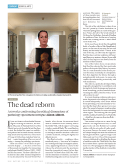 The dead reborn
