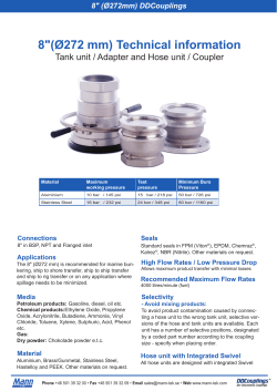 8" DDCouplings