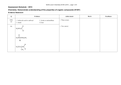 Assessment Schedule