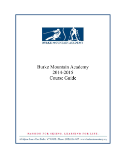 Burke Mountain Academy 2014