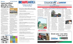 Luxury Land Rover glides like a limo through any surface