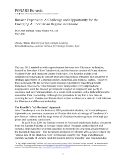 Russian Expansion - The George Washington University