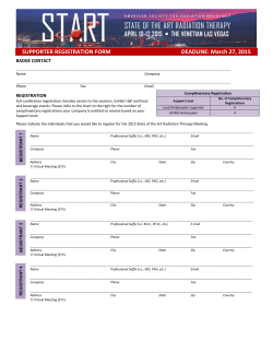 Meeting Dates: October 16-20, 2005 + Exposition Dates: October 16