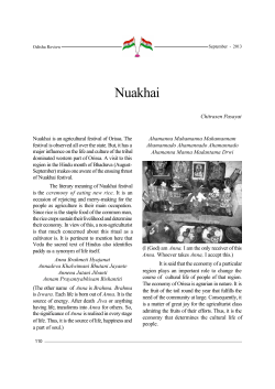 Nuakhai - Odisha Gov