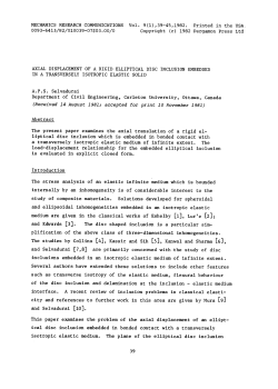 MECHANICS RESEARCH COMMUNICATIONS