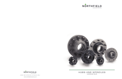 hubs and spindles - Northfield Industries