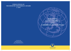 s finland`s latin america and caribbean action plan