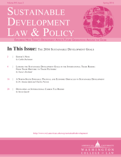 Current Issue - American University Washington College of Law