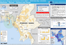 Myanmar / Burma &ndash; Cyclone and Floods
