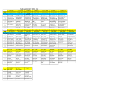 Boys Teams - Winter 2017