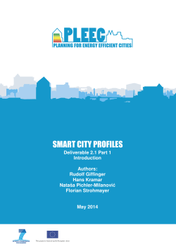 smart city profiles