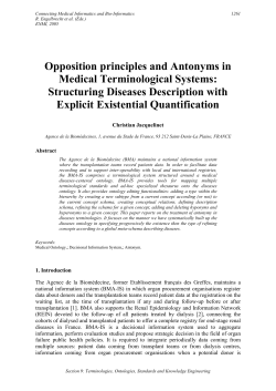 Opposition principles and Antonyms in Medical - magic-5