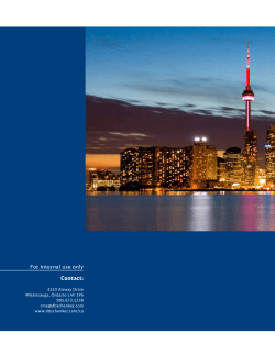 For internal use only Contact